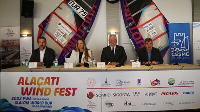 "Alaçatı rüzgarı hiç bitmesin"