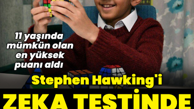 1﻿1 yaşındaki Yusuf Şah, zeka testinde Stephen Hawking'i geçti
