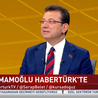 İBB Başkanı İmamoğlu'ndan Habertürk'e açıklamalar