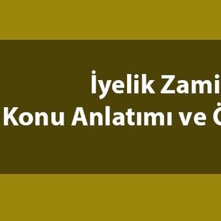 İyelik zamiri nedir?
