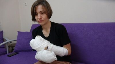 Eski eşi baltayla saldırdı! 5 parmağı koptu! Cezası belli oldu!