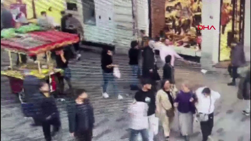 İstiklal bombacısının keşif görüntüleri ortaya çıktı!