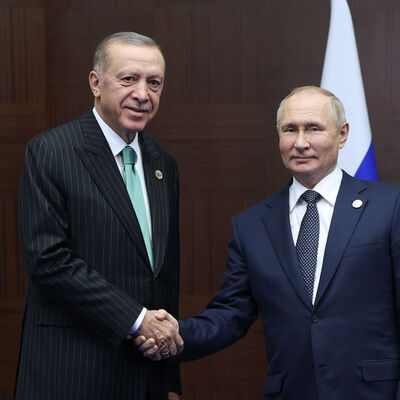 Cumhurbaşkanı Erdoğan Putin ile görüştü