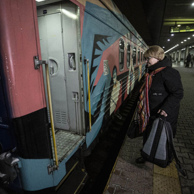 Kiev'den Herson'a aylar sonra ilk tren seferi