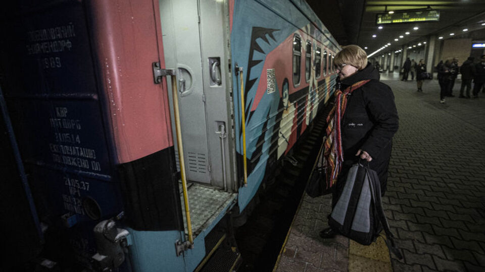 Kiev'den Herson'a aylar sonra ilk tren seferi