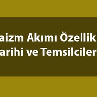Dadaizm nedir, temsilcileri kimlerdir?