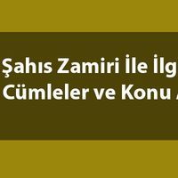 Şahıs zamiri nedir?