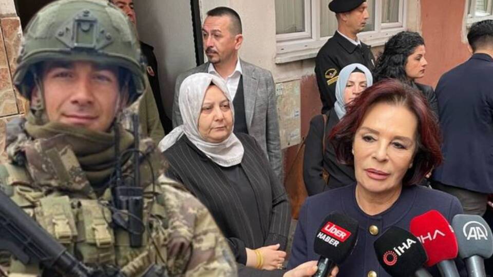 Hülya Koçyiğit, şehit ailesini ziyaret etti