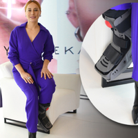 Evde ayağını kırdı