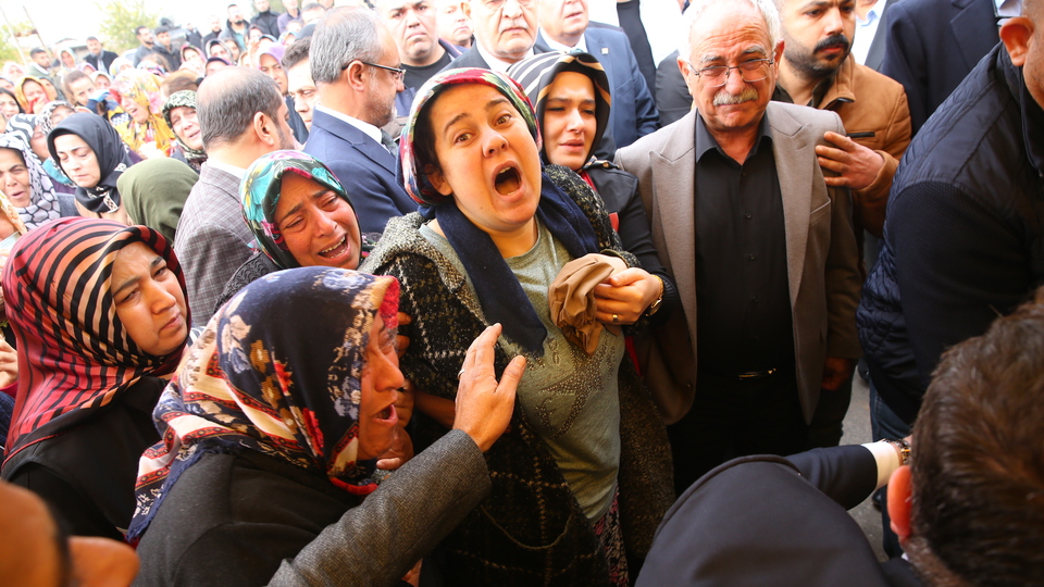 Karkamış'taki terör şehitlerine veda!