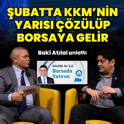 KKM'nin yarısı çözülüp borsaya gelir