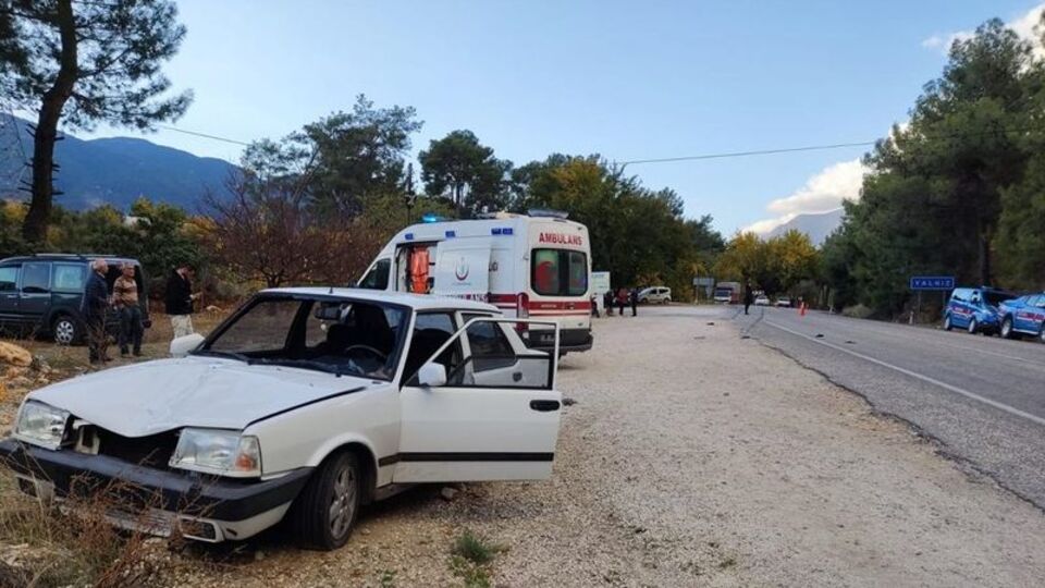 Antalya'da ölümlü kaza