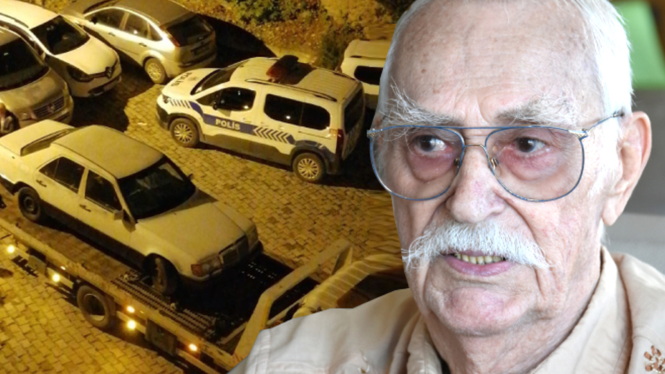 Aracını komşuları kurtardı