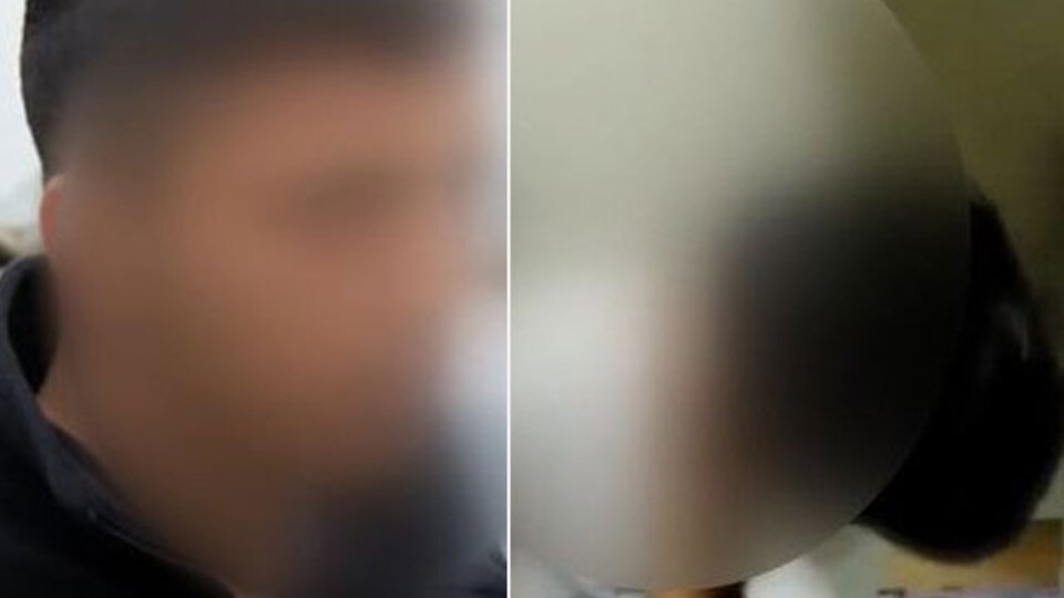 Genç kızı tacizden kurtardı! Tacizciyi dövdü!