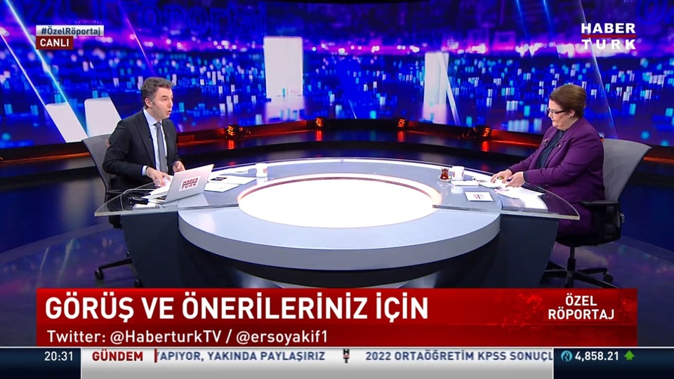 Bakan Yanık'tan Habertürk'e açıklamalar