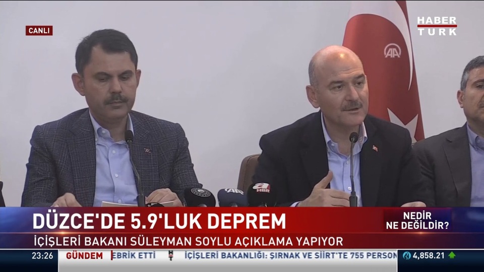 İçişleri Bakanı Süleyman Soylu'dan açıklamalar