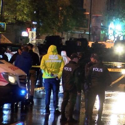 Beyoğlu'nda çatışma! 1 polis yaralandı! 1 kişi öldü!
