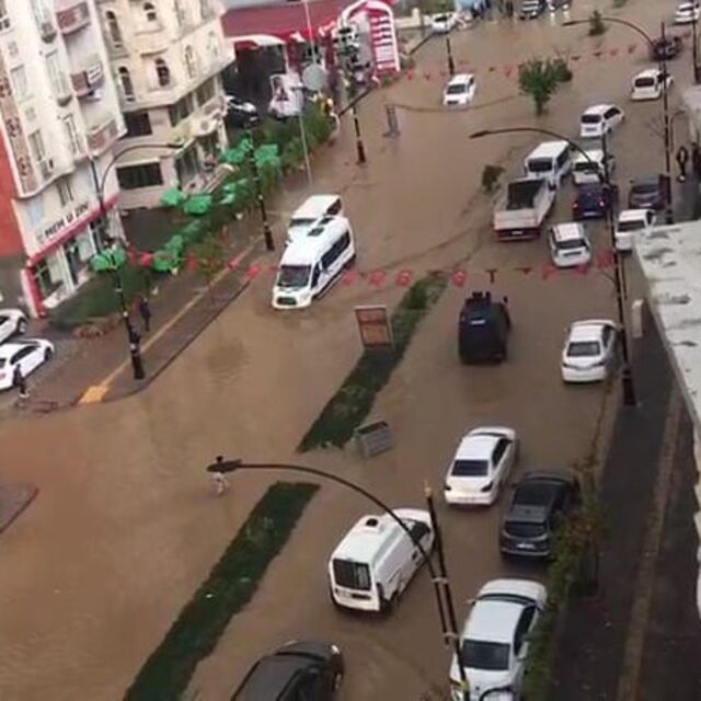Midyat ve Cizre sular altında