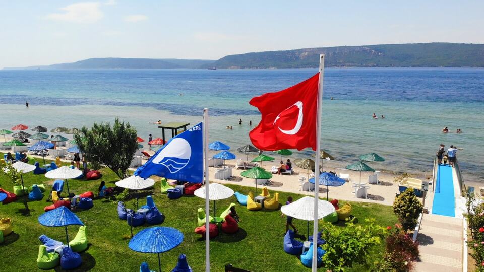 Mavi bayraklı plaj sayısında artış