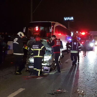 Zincirleme trafik kazası! 5 kişi yaralandı