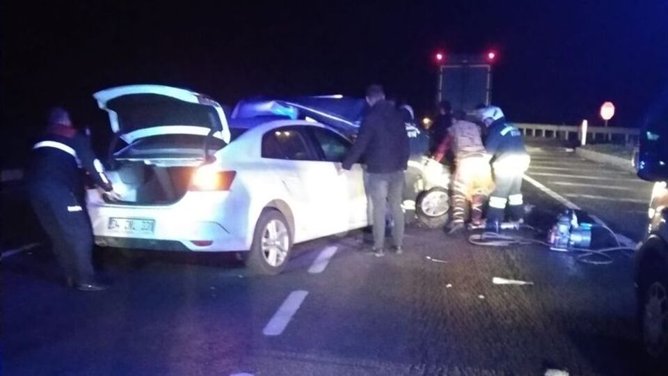 Samsun'da trafik kazasında 2 kişi öldü, 5 kişi yaralandı