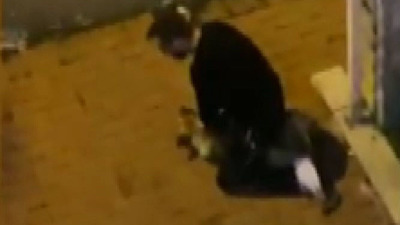 Köpeği boğmaya çalışan saldırgan tutuklandı!