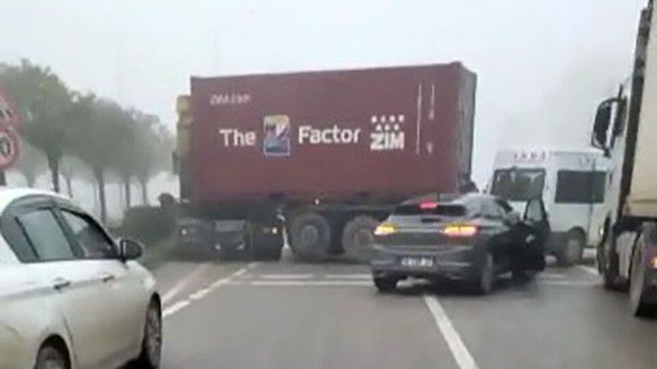 Bursa-İzmir yolunda zincirleme kaza