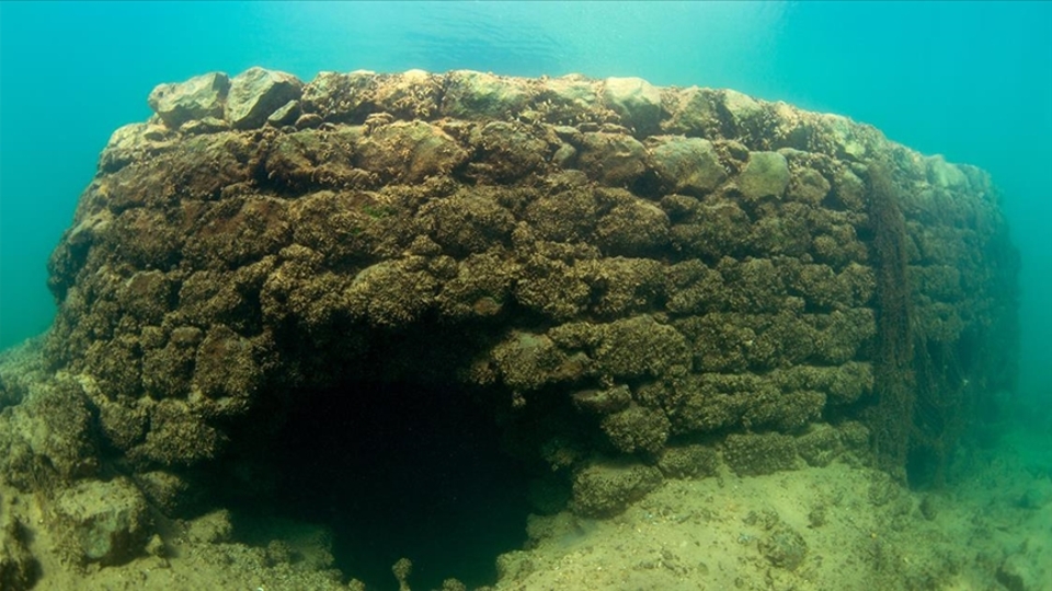 Su altındaki güzellikler görüntülendi
