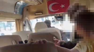 Okul servisinde yaşandı! Çocukların gözü önünde dehşet