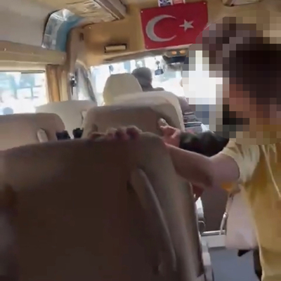 Okul servisinde yaşandı! Çocukların gözü önünde dehşet