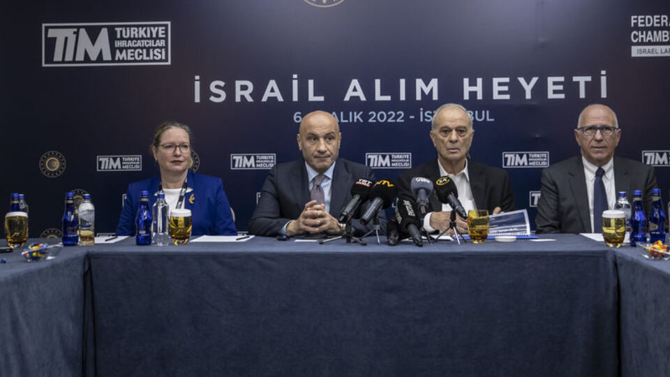 İsrailli iş heyeti, Türk ihracatçılarla görüştü