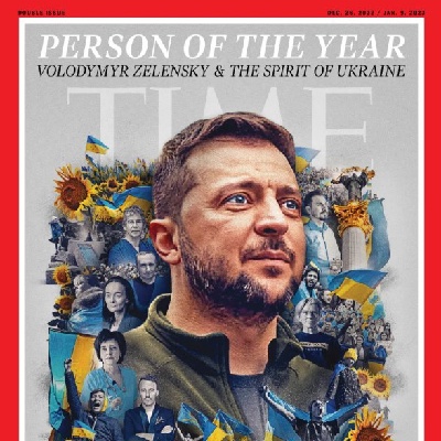 TIME Zelenskiy'i 'Yılın Kişisi' seçti