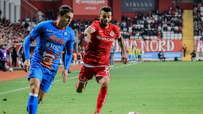 Antalyaspor, Napoli'ye 3-2 kaybetti