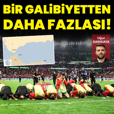 Bir galibiyetten daha fazlası!