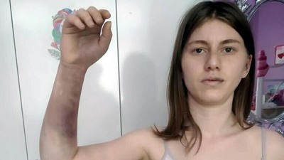 Önce beyzbol sopasıyla şiddet, sonra şantaj!