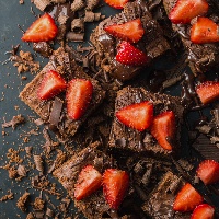 Çikolata tutkunları için 15 dakikada lezzet şöleni: Tatlı krizini bitirecek çilekli brownie tarifi