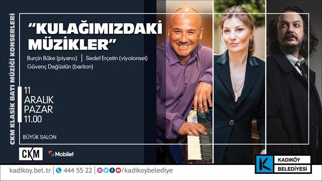 Klasik müzik konserleri CKM'de