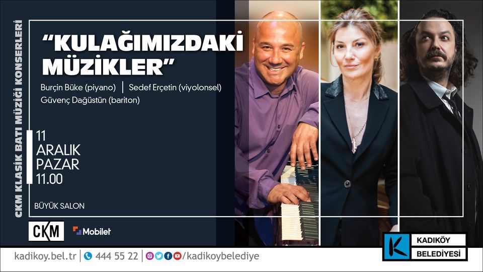 Klasik müzik konserleri CKM'de
