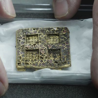 İnşaat kazısında hazine bulundu!