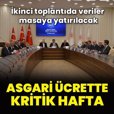 Asgari ücret için veriler masaya yatırılacak