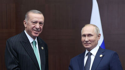 Cumhurbaşkanı Erdoğan Putin ile görüştü