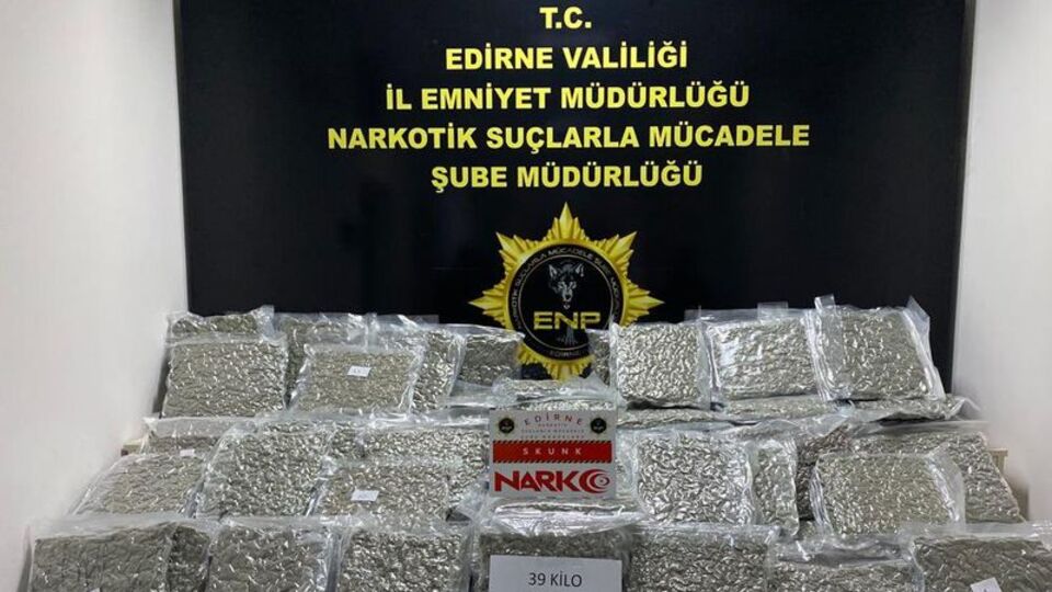 Kapıkule'de uyuşturucu operasyonu