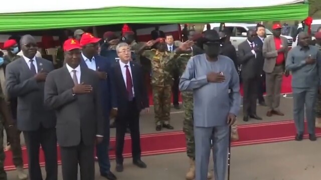 Güney Sudan Devlet Başkanı'nın zor anları