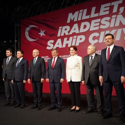 6'lı masa liderlerinden Saraçhane'de açıklamalar