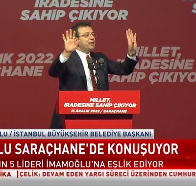İBB Başkanı İmamoğlu'ndan açıklamalar