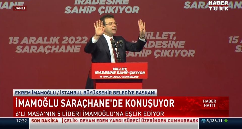 İBB Başkanı İmamoğlu'ndan açıklamalar