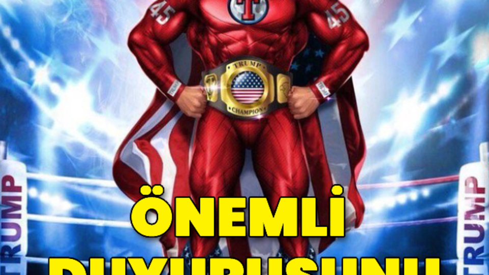 Trump "önemli duyurusunu" yaptı