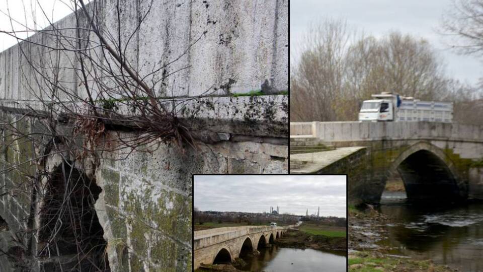 Edirne'nin tarihi miraslarında tehlike kapıda!
