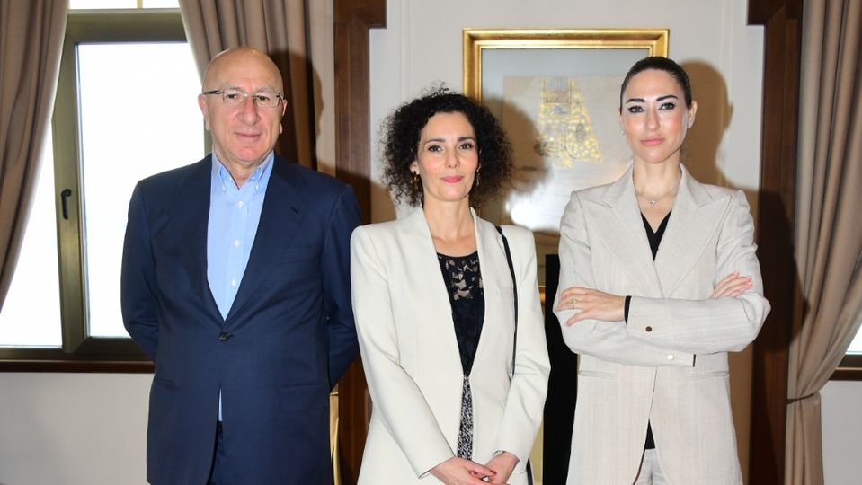 Belçika Dışişleri Bakanı, Ciner Holding'i ziyaret etti