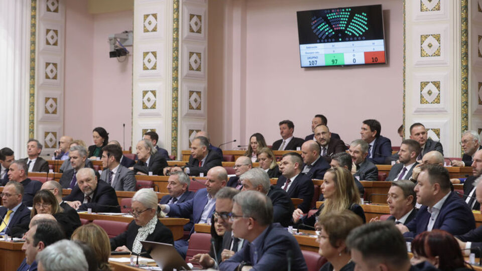 Hırvatistan'da kritik 'Ukrayna' teklifi meclise takıldı